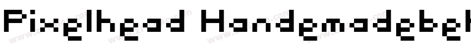 Pixelhead Handemadebeta字体转换